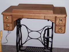 sewing machine cabinet