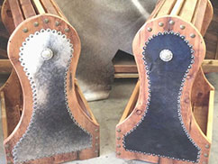 Teresa Ray's 2 Saddle Stands