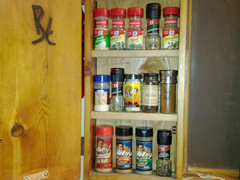 teri's spice rack opened